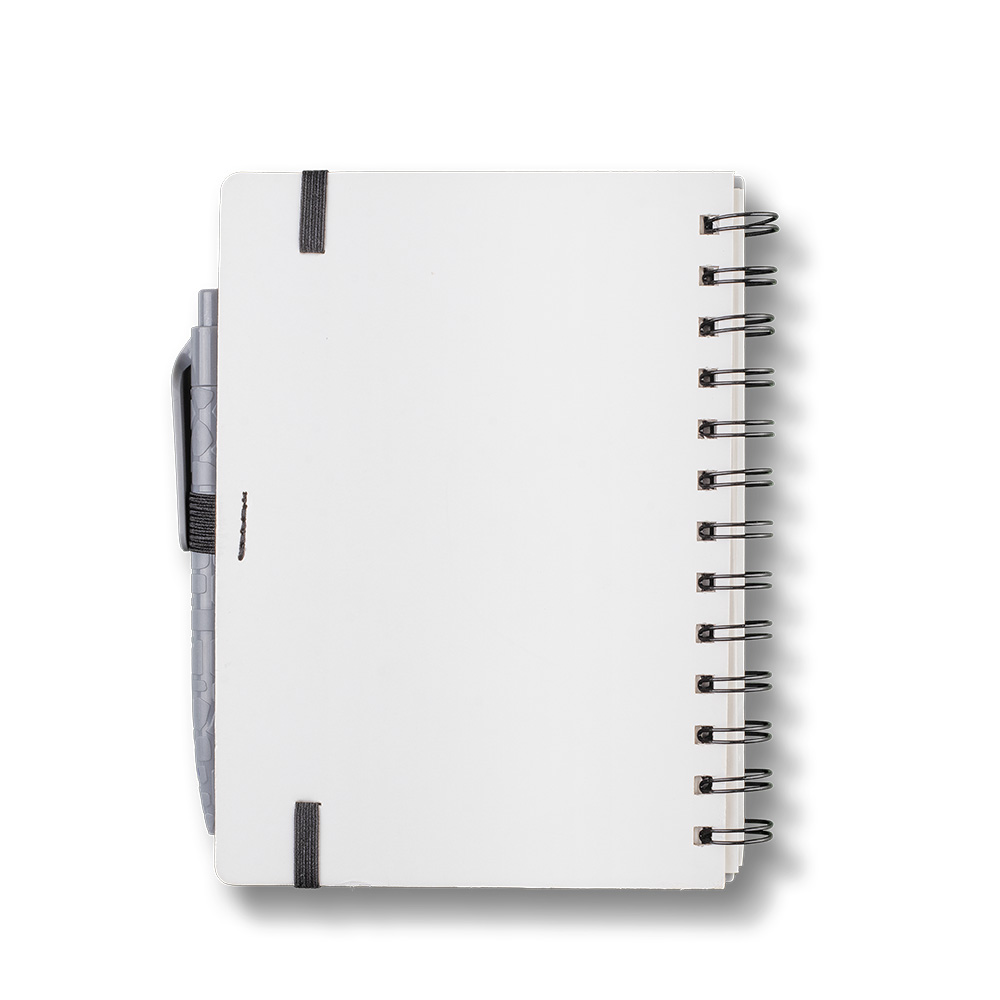 Caderno B6 Capa em ABS com Caneta
