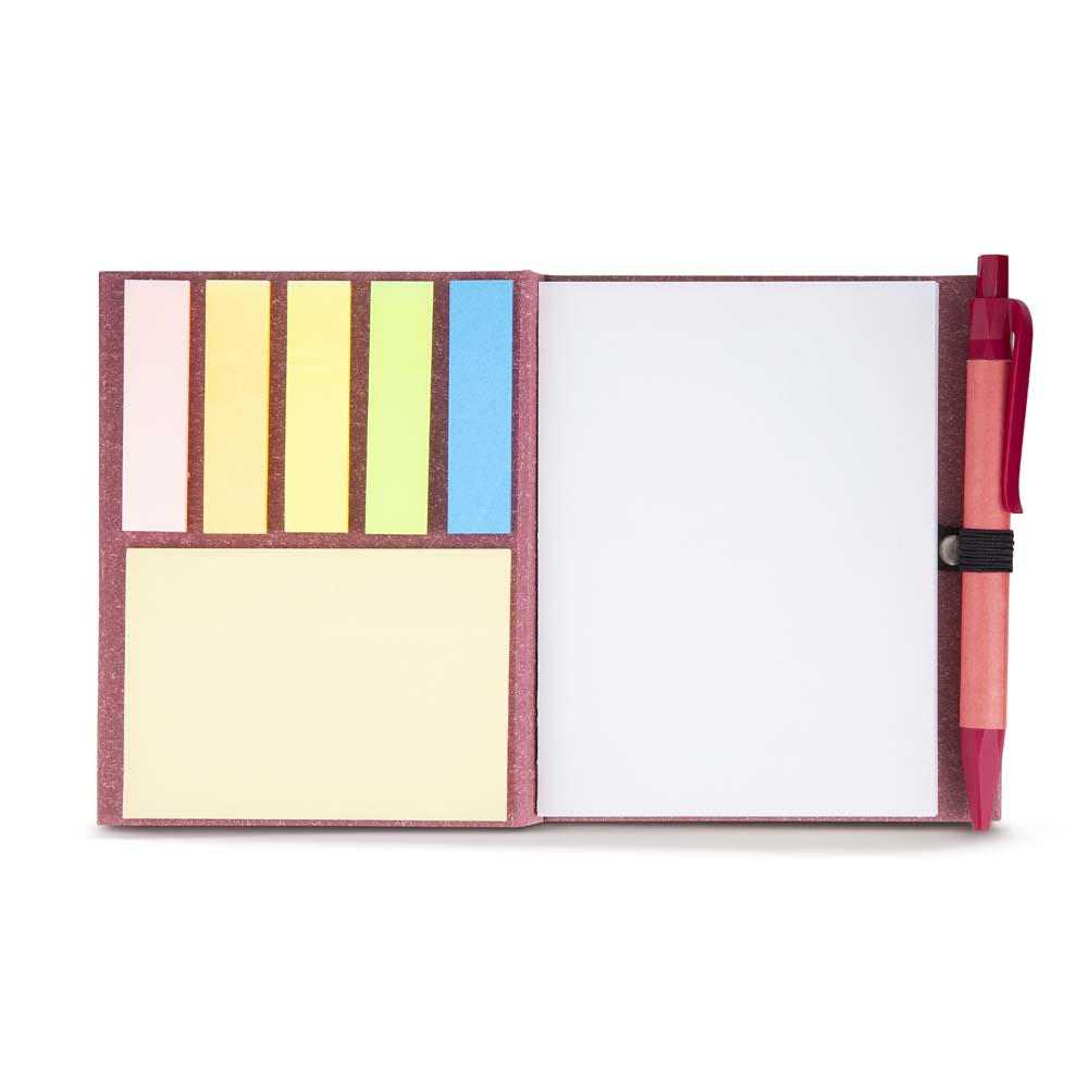 Mini Caderno A6 com caneta (13x11cm)