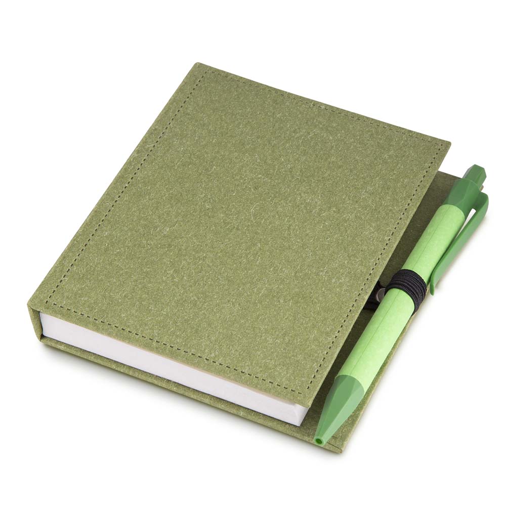Mini Caderno A6 com caneta (13x11cm)