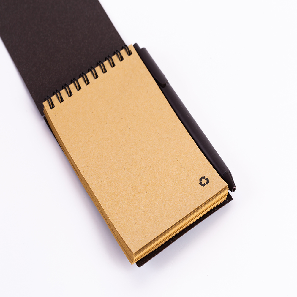 Mini Caderno A6 Capa em PP com Caneta