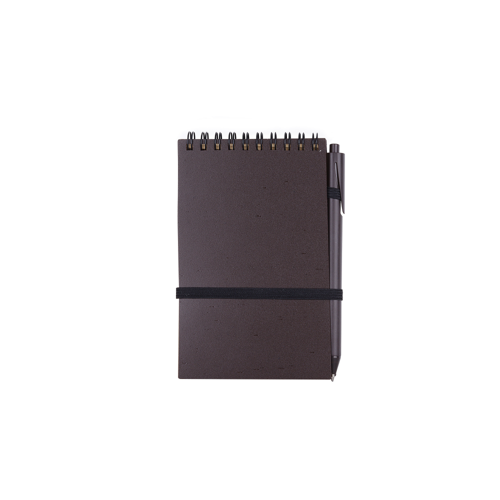Mini Caderno A6 Capa em PP com Caneta