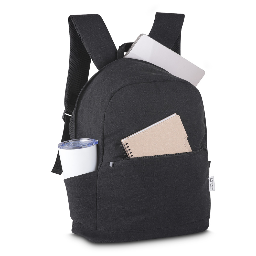 Mochila para Notebook em Algodão Reciclado 340 g/m2