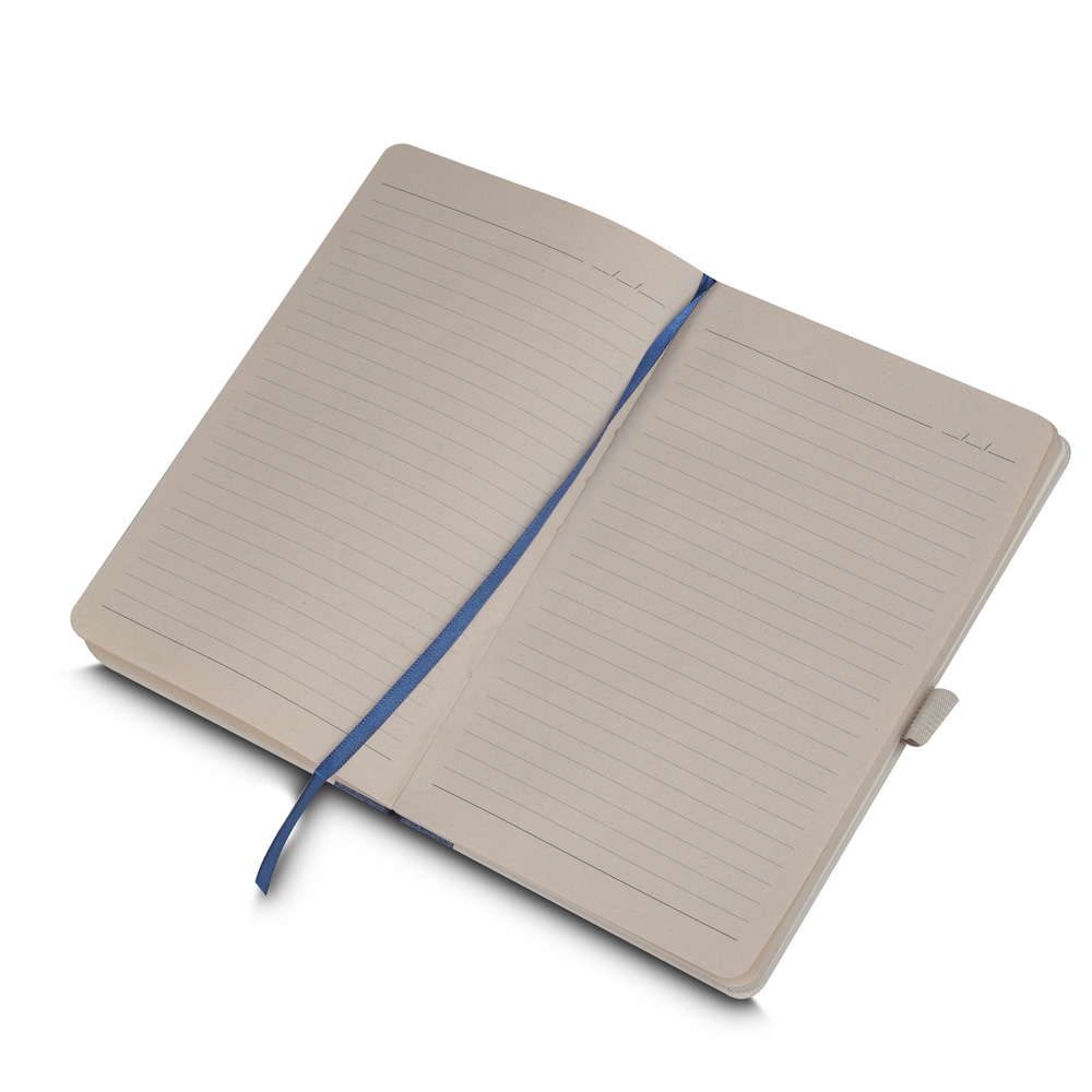 Caderno A5 Capa em Fibra de Cana de Açúcar e RPET