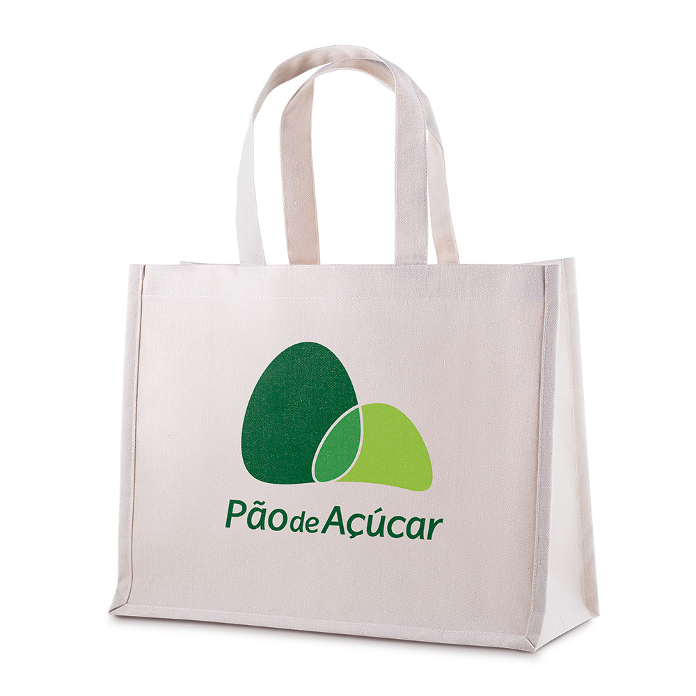 Sacola em Algodão 220g/m² (28x36x16cm)